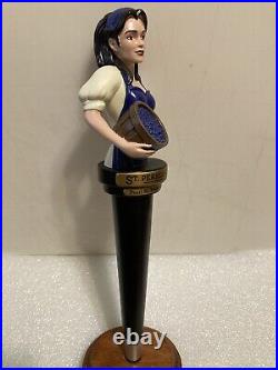 PEARL STREET ST. PEARLIE GIRL draft beer tap handle. BUFFALO, NEW YORK PEARL STREET ST. PEARLIE GIRL draft beer tap handle. BUFFALO, NEW YORK