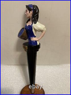 PEARL STREET ST. PEARLIE GIRL draft beer tap handle. BUFFALO, NEW YORK PEARL STREET ST. PEARLIE GIRL draft beer tap handle. BUFFALO, NEW YORK