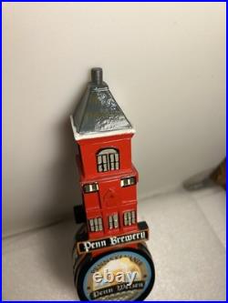 PENN BREWING PENN WEIZEN PENN BREWERY beer tap handle. PENNSYLVANIA