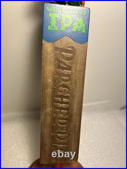 PIG & ANCHOR PARCHED PIG IPA SMOKED PIG IN A HOP BLANKET beer tap handle FLORIDA