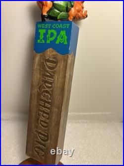 PIG & ANCHOR PARCHED PIG IPA SMOKED PIG IN A HOP BLANKET beer tap handle FLORIDA