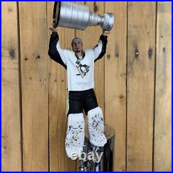 PITTSBURGH PENGUINS Beer Keg Tap Handle NHL HOCKEY Goalie Fleury Stanley Cup