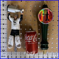PITTSBURGH PENGUINS Beer Keg Tap Handle NHL HOCKEY Goalie Fleury Stanley Cup
