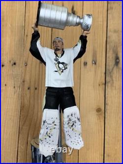 PITTSBURGH PENGUINS Beer Keg Tap Handle NHL HOCKEY Goalie Fleury Stanley Cup