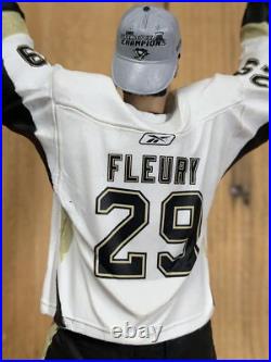PITTSBURGH PENGUINS Beer Keg Tap Handle NHL HOCKEY Goalie Fleury Stanley Cup PITTSBURGH PENGUINS Beer Keg Tap Handle NHL HOCKEY Goalie Fleury Stanley Cup