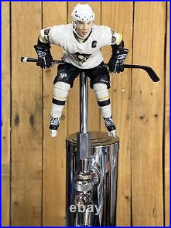 PITTSBURGH PENGUINS Beer Tap Handle NHL HOCKEY Sidney Crosby White Jersey