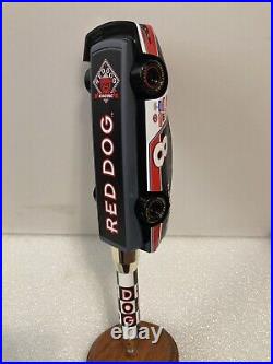 PLANK ROAD BREWERY RED DOG NASCAR Draft beer tap handle. MILLER PLANK ROAD BREWERY RED DOG NASCAR Draft beer tap handle. MILLER