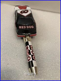 PLANK ROAD BREWERY RED DOG NASCAR Draft beer tap handle. MILLER PLANK ROAD BREWERY RED DOG NASCAR Draft beer tap handle. MILLER