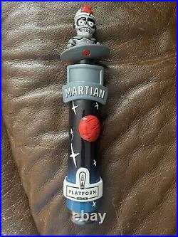 PLATFORM BEER COMPANY MIDNIGHT MARTIN draft beer tap handle. OHIO. CLOSED 2023