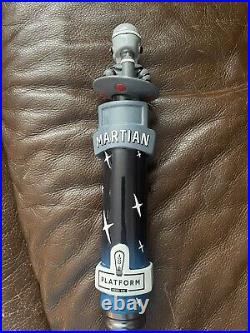 PLATFORM BEER COMPANY MIDNIGHT MARTIN draft beer tap handle. OHIO. CLOSED 2023