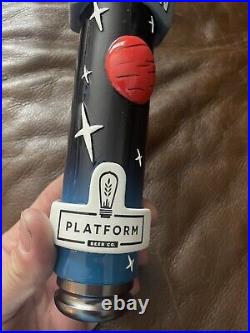 PLATFORM BEER COMPANY MIDNIGHT MARTIN draft beer tap handle. OHIO. CLOSED 2023