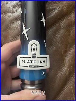 PLATFORM BEER COMPANY MIDNIGHT MARTIN draft beer tap handle. OHIO. CLOSED 2023