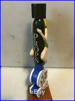 PROPS BREWERY BLONDE BOMBER beer tap handle. Walton Beach, Niceville, Florida
