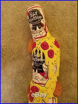 Pabst-Art-Beer-Tap-Handle-PBR-NEW-2-Pizza-DELA-DESO-Knob-FREE-S-H Pabst