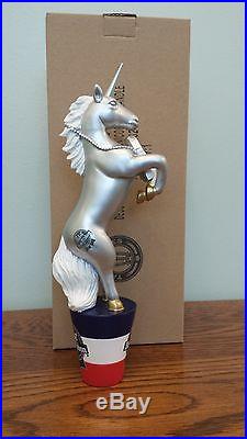 Pabst Blue Ribbon Art Beer Tap Handle NewithIn Box! PBR Unicorn Project Pabst