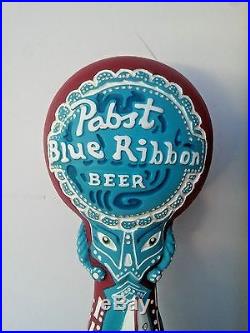 Pabst Blue Ribbon Hand Painted Rare Octopabst PBR Art Beer Sign Tap Handle. NIB
