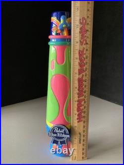 Pabst Blue Ribbon Lava Lamp Craft Beer Tap Handle Bar Kegerator