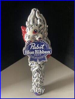 Pabst Blue Ribbon PBR Art Series Eye Balls Beer Tap Handle Bar Lot Pull Craft