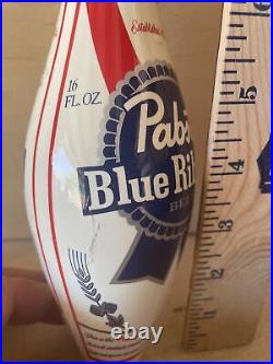 Pabst Blue Ribbon PBR Bowling Pin Craft Beer Tap Handle Bar
