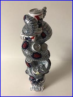 Pabst Blue Ribbon PBR Snake Tap Handle Art Series Beer Keg NEW & F/S 11 TALL