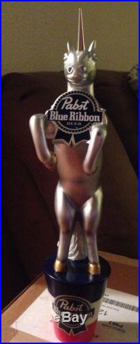 Pabst Blue Ribbon PBR Unicorn New In Box Project Pabst Beer Tap Handle