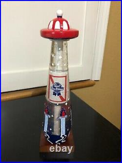 Pabst Blue Ribbon Pbr Ufo Alien Abduction Tap Handle Man Cave Beer Art Series