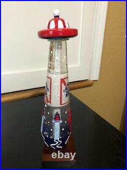 Pabst Blue Ribbon Pbr Ufo Alien Abduction Tap Handle Man Cave Beer Art Series
