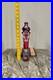 Pabst Blue Ribbon Robot Beer Tap Handle Red Blue Silver Breweriana Collectible