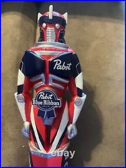 Pabst blue ribbon Kegatron Beer Tap Handle