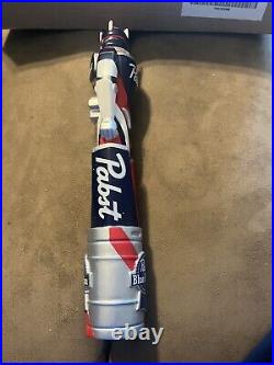 Pabst blue ribbon Kegatron Beer Tap Handle