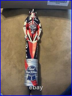 Pabst blue ribbon Kegatron Beer Tap Handle