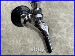 Perlick Perl 630SS Stainless beer faucet tap, shank, nipple & handle assembly x6