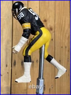 Pittsburgh Steelers Football Beer Keg Tap Handle Jack Lambert NFL