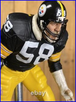 Pittsburgh Steelers Football Beer Keg Tap Handle Jack Lambert NFL