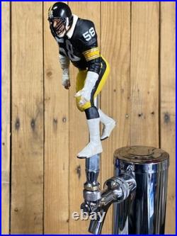 Pittsburgh Steelers Football Beer Keg Tap Handle Jack Lambert NFL