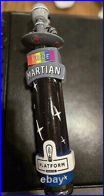 Platform Beer Co. Martian Beer Tap Handle 11 Excellent Used Condition