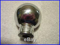 Potosi Lager Beer Ball Tap Knob Handle Chrome Potosi Brewing Company Wisconsin