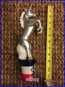 Project Pabst Unicorn Tap Handle Art, Pabst Blue Ribbon PBR Beer, New, Rare