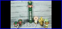 RAREDos Equis Beer Tap Handle Limited Edition With 5 Interchangeable Toppers