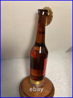 RARE. 2020 BRADFORD EXCHANGE BUDWEISER 12OZ BOTTLE Draft beer tap handle. USA