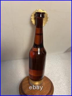 RARE. 2020 BRADFORD EXCHANGE BUDWEISER 12OZ BOTTLE Draft beer tap handle. USA