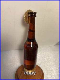 RARE. 2020 BRADFORD EXCHANGE BUDWEISER 12OZ BOTTLE Draft beer tap handle. USA