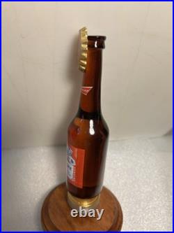 RARE. 2020 BRADFORD EXCHANGE BUDWEISER 12OZ BOTTLE Draft beer tap handle. USA