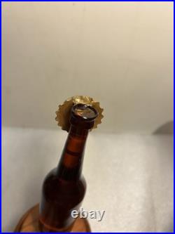 RARE. 2020 BRADFORD EXCHANGE BUDWEISER 12OZ BOTTLE Draft beer tap handle. USA