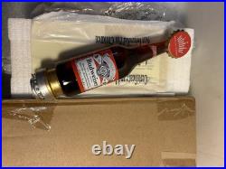 RARE. 2020 BRADFORD EXCHANGE BUDWEISER 12OZ BOTTLE Draft beer tap handle. USA