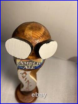 RARE AVIATOR BREWING AVIATOR AMBER ALE FIGHTER PILOT beer tap handle. WASHINGTON RARE AVIATOR BREWING AVIATOR AMBER ALE FIGHTER PILOT beer tap handle. WASHINGTON