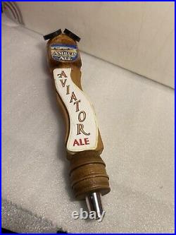 RARE AVIATOR BREWING AVIATOR AMBER ALE FIGHTER PILOT beer tap handle. WASHINGTON RARE AVIATOR BREWING AVIATOR AMBER ALE FIGHTER PILOT beer tap handle. WASHINGTON