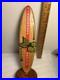 RARE BEACH BREWING TIGER SHARK RED ALE SURFBOARD draft beer tap handle. VIRGINIA