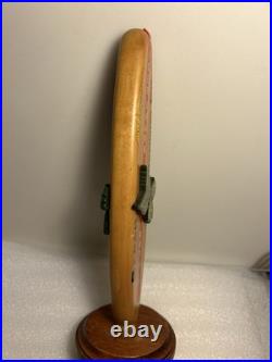 RARE BEACH BREWING TIGER SHARK RED ALE SURFBOARD draft beer tap handle. VIRGINIA