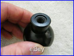 RARE BLACK Vintage BLATZ PILSNER BEER TAP KNOB tapper handle knob